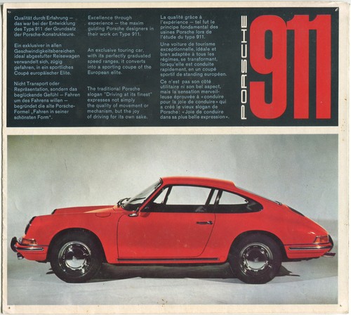 Porsche 911 prospekt - porsche,